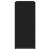 Dulap, negru, 60x31x70 cm, lemn prelucrat GartenMobel Dekor