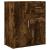 Dulap, stejar fumuriu, 60x31x70 cm, lemn prelucrat GartenMobel Dekor