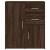 Dulap, stejar maro, 60x31x70 cm, lemn prelucrat GartenMobel Dekor