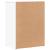 Dulap, alb, 59x39x80 cm, lemn prelucrat GartenMobel Dekor