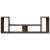 Dulap TV, 2 buc., stejar maro, 75x30x50 cm, lemn prelucrat GartenMobel Dekor