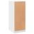 Dulap, alb, 48x41x102 cm, lemn prelucrat GartenMobel Dekor