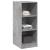 Dulap, gri beton, 48x41x102 cm, lemn prelucrat GartenMobel Dekor