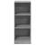 Dulap, gri beton, 48x41x102 cm, lemn prelucrat GartenMobel Dekor