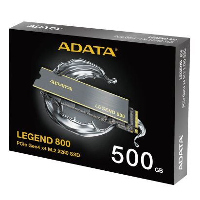 Solid-State Drive (SSD) ADATA Legend 800, 500GB, PCI Express 4.0 x4, M.2 NewTechnology Media