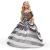 BARBIE SIGNATURE ANIVERSARE 65 ANI PAPUSA BARBIE CU ROCHIE DE BAL ALB NEGRU SuperHeroes ToysZone
