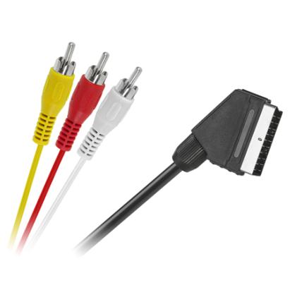 CABLU SCART-3RCA 1.5M EuroGoods Quality