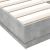 Cadru de pat, gri beton, 100x200 cm, lemn prelucrat GartenMobel Dekor