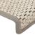 Covorașe autoadezive pentru scări, 15 buc. bej, 65x21x4cm sisal GartenMobel Dekor