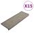 Covoraș scări autoadeziv 15 buc. gri&bej 65x21x4cm aspect sisal GartenMobel Dekor