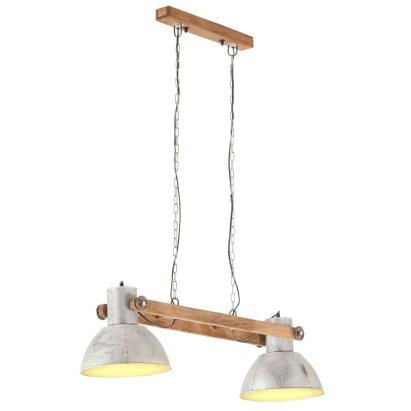 Lampă suspendată industrială, 25 W, argintiu, 109 cm, E27 GartenMobel Dekor