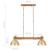 Lampă suspendată industrială, 25 W, arămiu, 109 cm, E27 GartenMobel Dekor