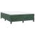 Pat box spring cu saltea, verde închis, 140x190 cm, catifea GartenMobel Dekor