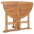 Set mobilier de exterior pliabil, 5 piese, lemn masiv de tec GartenMobel Dekor