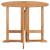 Set mobilier de exterior pliabil, 5 piese, lemn masiv de tec GartenMobel Dekor
