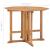 Set mobilier de exterior pliabil, 5 piese, lemn masiv de tec GartenMobel Dekor