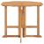 Set mobilier de exterior pliabil, 5 piese, lemn masiv de tec GartenMobel Dekor