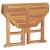 Set mobilier de exterior pliabil, 5 piese, lemn masiv de tec GartenMobel Dekor