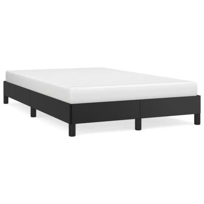 Cadru de pat, negru, 120x190 cm, piele ecologică GartenMobel Dekor
