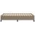 Cadru de pat, gri taupe, 120x190 cm, material textil GartenMobel Dekor