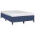 Cadru de pat, albastru, 120x190 cm, material textil GartenMobel Dekor