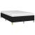 Cadru de pat, negru, 120x190 cm, material textil GartenMobel Dekor