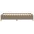 Cadru de pat, gri taupe, 120x190 cm, material textil GartenMobel Dekor