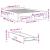 Cadru de pat cu sertare, gri beton, 140x200 cm, lemn prelucrat GartenMobel Dekor