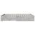 Cadru de pat cu sertare, gri beton, 140x200 cm, lemn prelucrat GartenMobel Dekor
