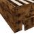Cadru pat cu sertare stejar fumuriu 140x200 cm lemn prelucrat GartenMobel Dekor