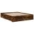 Cadru pat cu sertare stejar fumuriu 140x200 cm lemn prelucrat GartenMobel Dekor