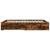 Cadru pat cu sertare stejar fumuriu 140x200 cm lemn prelucrat GartenMobel Dekor