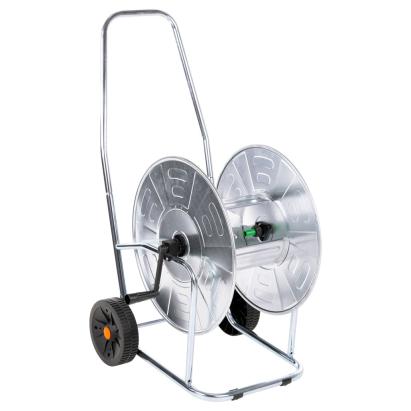 Cărucior cu tambur pentru furtun de 80 m 4/2", oțel GartenMobel Dekor