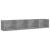 Raft de perete CD-uri, gri sonoma, 100x18x18 cm, lemn prelucrat GartenMobel Dekor