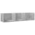 Dulapuri perete, 2 buc., gri beton 75x18x16,5 cm lemn prelucrat GartenMobel Dekor
