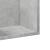 Dulapuri perete, 2 buc., gri beton 75x18x16,5 cm lemn prelucrat GartenMobel Dekor