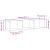 Dulapuri perete, 2 buc., gri beton 75x18x16,5 cm lemn prelucrat GartenMobel Dekor