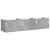 Dulapuri perete, 2 buc., gri beton 75x18x16,5 cm lemn prelucrat GartenMobel Dekor