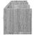 Dulap de perete, gri sonoma, 75x18x16,5 cm, lemn compozit GartenMobel Dekor