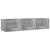 Dulapuri perete 2 buc., gri sonoma 75x18x16,5 cm lemn prelucrat GartenMobel Dekor