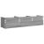 Dulapuri perete 2 buc., gri sonoma 75x18x16,5 cm lemn prelucrat GartenMobel Dekor