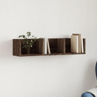 Dulap de perete, stejar maro, 75x18x16,5 cm, lemn compozit GartenMobel Dekor