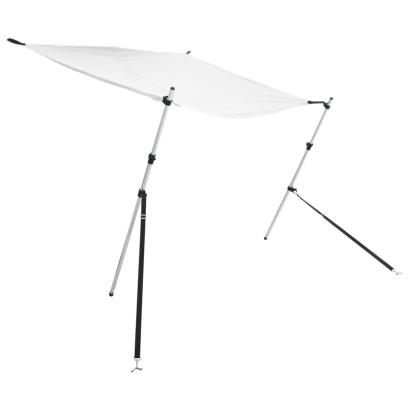Extensie parasolar T-Top, alb, 174x205x(115-194) cm GartenMobel Dekor