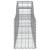 Coșuri gabion arcuite 11 buc, 200x30x40/60 cm, fier galvanizat GartenMobel Dekor