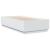 Cadru de pat cu lumini LED, alb, 90x190 cm, lemn prelucrat GartenMobel Dekor