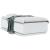 Cadru de pat cu lumini LED, alb, 90x190 cm, lemn prelucrat GartenMobel Dekor