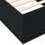Cadru de pat cu lumini LED, negru, 90x190 cm, lemn prelucrat GartenMobel Dekor