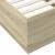 Cadru de pat cu LED, stejar sonoma, 90x190 cm, lemn prelucrat GartenMobel Dekor