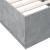 Cadru de pat cu LED, gri beton, 90x190 cm, lemn prelucrat GartenMobel Dekor