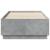 Cadru de pat cu LED, gri beton, 90x190 cm, lemn prelucrat GartenMobel Dekor